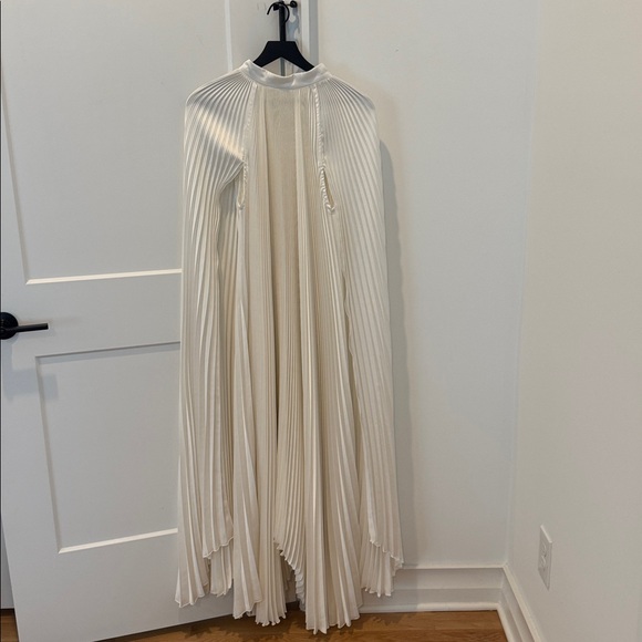 Anthropologie L'IDÉE Eiffel Cape Pleated Maxi Dress XS US2 $695 NWT ** - Picture 6 of 12